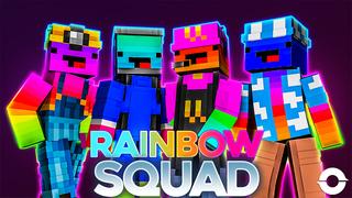 Thumbnail of the Minecraft Bedrock Marketplace product Rainbow Squad created by Odyssey Builds.