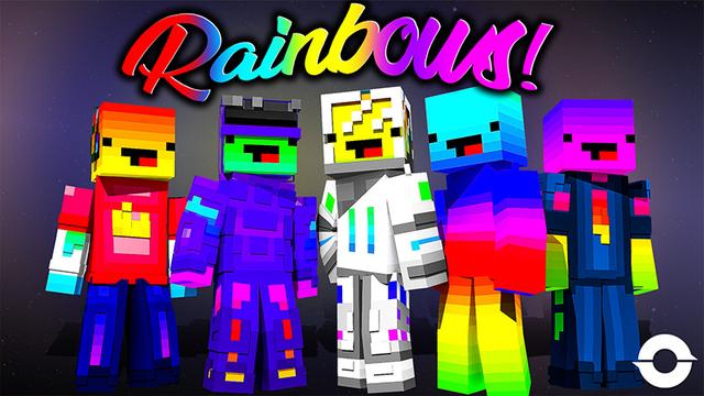Thumbnail of the Minecraft Bedrock Marketplace product Rainbows! created by Odyssey Builds.