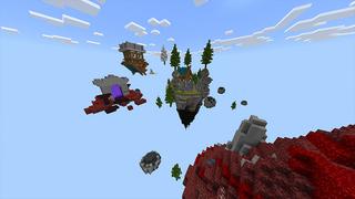 Screenshot of the Minecraft Bedrock Marketplace product Random Skyblock created by Odyssey Builds.