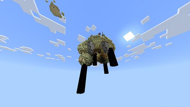 Screenshot of the Minecraft Bedrock Marketplace product Random Skyblock created by Odyssey Builds.