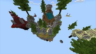 Screenshot of the Minecraft Bedrock Marketplace product Random Skyblock created by Odyssey Builds.