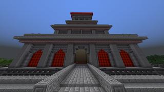 Screenshot of the Minecraft Bedrock Marketplace product Redstone Temple created by Odyssey Builds.