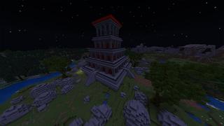 Screenshot of the Minecraft Bedrock Marketplace product Redstone Temple created by Odyssey Builds.