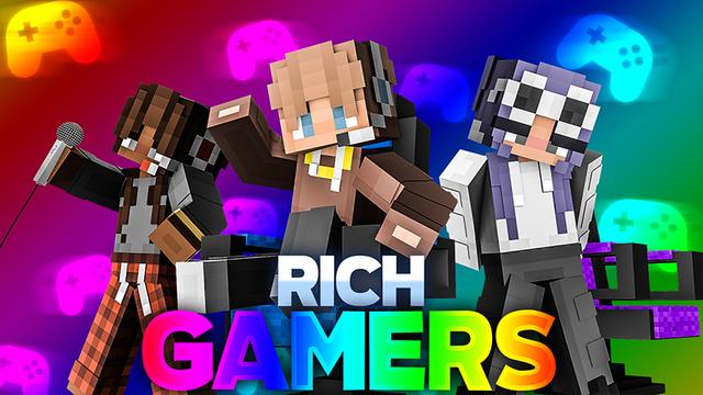 Thumbnail of the Minecraft Bedrock Marketplace product Rich Gamers created by Odyssey Builds.