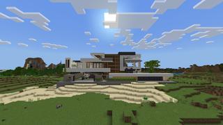 Screenshot of the Minecraft Bedrock Marketplace product Rich Life Mansion created by Odyssey Builds.