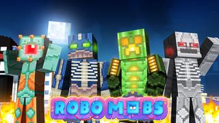 Thumbnail of the Minecraft Bedrock Marketplace product Robo Mobs created by Odyssey Builds.