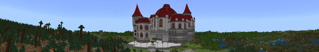 Panorama of the Minecraft Bedrock Marketplace product Royal Kingdom created by Odyssey Builds.