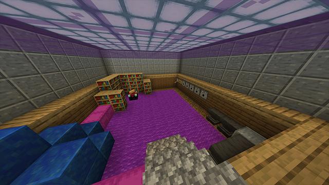 Screenshot of the Minecraft Bedrock Marketplace product Secret Underground Mansion created by Odyssey Builds.