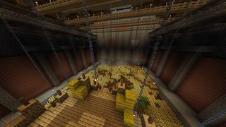 Screenshot of the Minecraft Bedrock Marketplace product Secret Underground Mansion created by Odyssey Builds.
