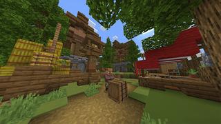 Screenshot of the Minecraft Bedrock Marketplace product Shipwreck Skyblock created by Odyssey Builds.