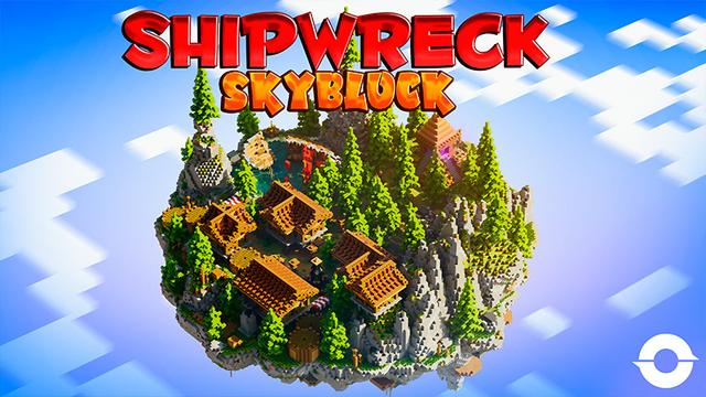 Thumbnail of the Minecraft Bedrock Marketplace product Naufrágio Skyblock created by Odyssey Builds.