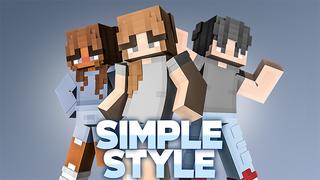 Thumbnail of the Minecraft Bedrock Marketplace product Simple Style created by Odyssey Builds.