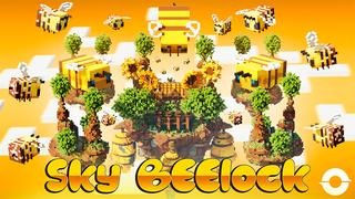 Thumbnail of the Minecraft Bedrock Marketplace product Sky BEElock created by Odyssey Builds.