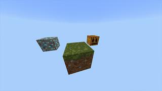 Screenshot of the Minecraft Bedrock Marketplace product Skyblock: Blocks created by Odyssey Builds.