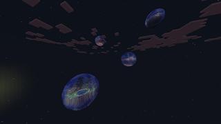 Screenshot of the Minecraft Bedrock Marketplace product Skyblock Bubbles created by Odyssey Builds.