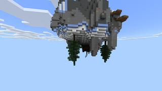 Screenshot of the Minecraft Bedrock Marketplace product Skyblock but Upside Down created by Odyssey Builds.
