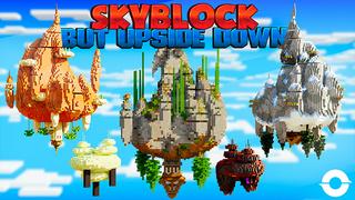 Thumbnail of the Minecraft Bedrock Marketplace product Skyblock but Upside Down created by Odyssey Builds.
