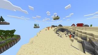 Screenshot of the Minecraft Bedrock Marketplace product Skyblock: Donuts created by Odyssey Builds.
