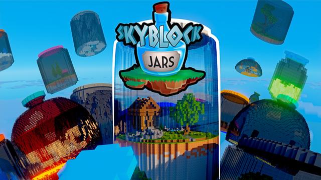Thumbnail of the Minecraft Bedrock Marketplace product Skyblock Jars created by Odyssey Builds.