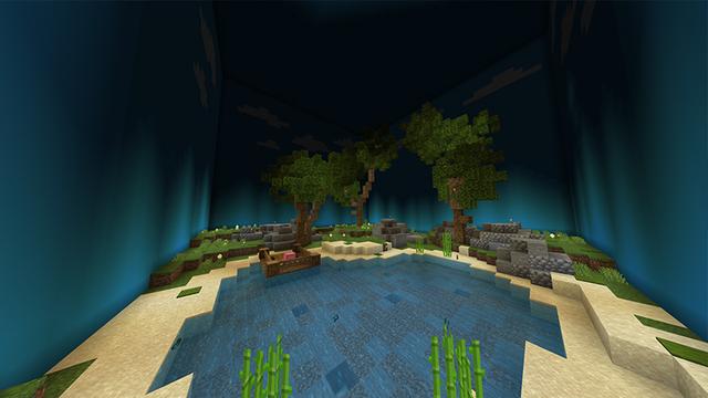 Screenshot of the Minecraft Bedrock Marketplace product Skyblock: Mobs created by Odyssey Builds.