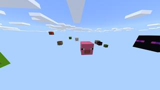 Screenshot of the Minecraft Bedrock Marketplace product Skyblock: Mobs created by Odyssey Builds.