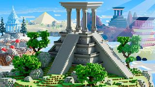 Thumbnail of the Minecraft Bedrock Marketplace product Skyblock Temples created by Odyssey Builds.
