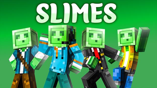 Thumbnail of the Minecraft Bedrock Marketplace product Slimes created by Odyssey Builds.