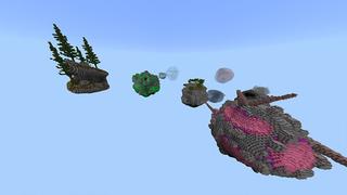 Screenshot of the Minecraft Bedrock Marketplace product Solar Planets created by Odyssey Builds.