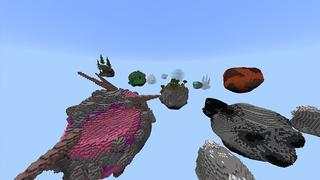 Screenshot of the Minecraft Bedrock Marketplace product Solar Planets created by Odyssey Builds.