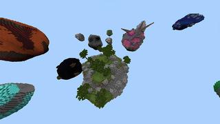 Screenshot of the Minecraft Bedrock Marketplace product Solar Planets created by Odyssey Builds.