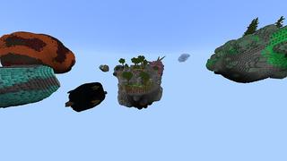 Screenshot of the Minecraft Bedrock Marketplace product Solar Planets created by Odyssey Builds.