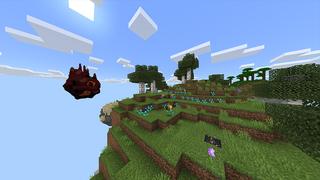 Screenshot of the Minecraft Bedrock Marketplace product Spaceblock Biomes created by Odyssey Builds.