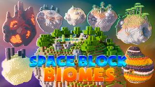 Thumbnail of the Minecraft Bedrock Marketplace product Spaceblock Biomes created by Odyssey Builds.