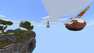 Screenshot of the Minecraft Bedrock Marketplace product Spaceblock created by Odyssey Builds.