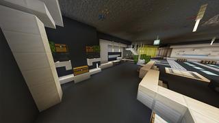 Screenshot of the Minecraft Bedrock Marketplace product Spaceship Survival created by Odyssey Builds.