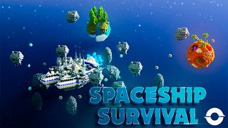 Thumbnail of the Minecraft Bedrock Marketplace product Spaceship Survival created by Odyssey Builds.
