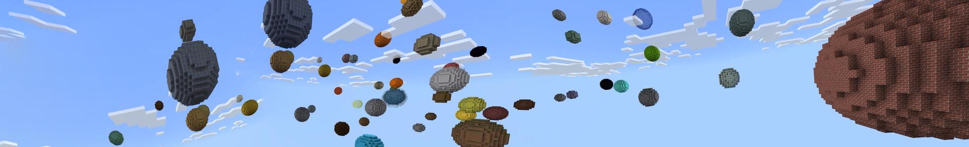 Panorama of the Minecraft Bedrock Marketplace product Sphere Survival created by Odyssey Builds.