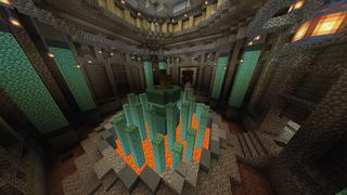 Screenshot of the Minecraft Bedrock Marketplace product Spider Temple created by Odyssey Builds.