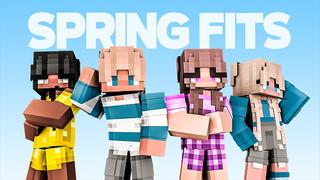 Thumbnail of the Minecraft Bedrock Marketplace product Spring Fits created by Odyssey Builds.