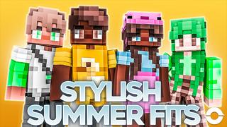 Thumbnail of the Minecraft Bedrock Marketplace product Stylish Summer Fits created by Odyssey Builds.