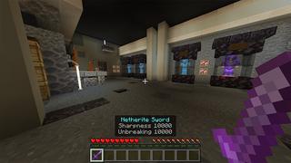 Screenshot of the Minecraft Bedrock Marketplace product Superhero Mansion created by Odyssey Builds.