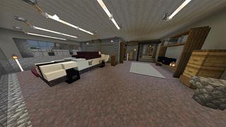 Screenshot of the Minecraft Bedrock Marketplace product Superhero Mansion created by Odyssey Builds.