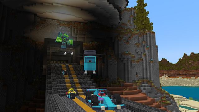 Screenshot of the Minecraft Bedrock Marketplace product SUPERHERO MODE created by Odyssey Builds.