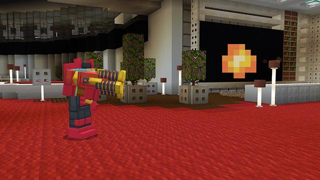 Screenshot of the Minecraft Bedrock Marketplace product SUPERHERO MODE created by Odyssey Builds.