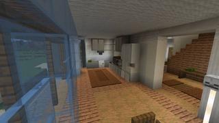 Screenshot of the Minecraft Bedrock Marketplace product Superhero Underground Base created by Odyssey Builds.