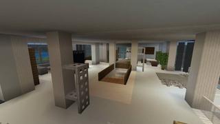 Screenshot of the Minecraft Bedrock Marketplace product Superhero Underground Base created by Odyssey Builds.