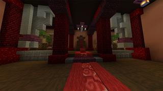 Screenshot of the Minecraft Bedrock Marketplace product TNT Castle created by Odyssey Builds.