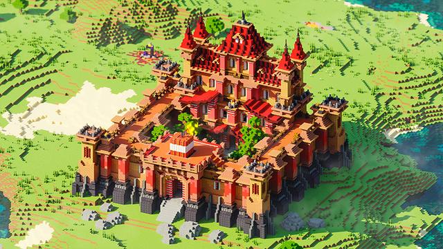 Thumbnail of the Minecraft Bedrock Marketplace product TNT Castle created by Odyssey Builds.