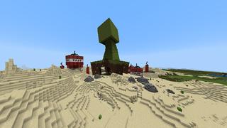 Screenshot of the Minecraft Bedrock Marketplace product TNT Creeper created by Odyssey Builds.
