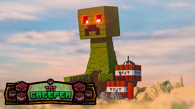 Thumbnail of the Minecraft Bedrock Marketplace product TNT Creeper created by Odyssey Builds.